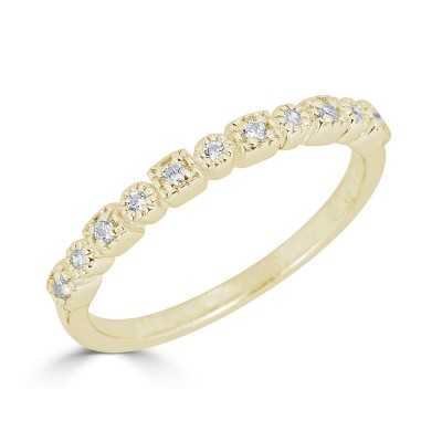Sachs Signature Stackable Round and Pear Ring