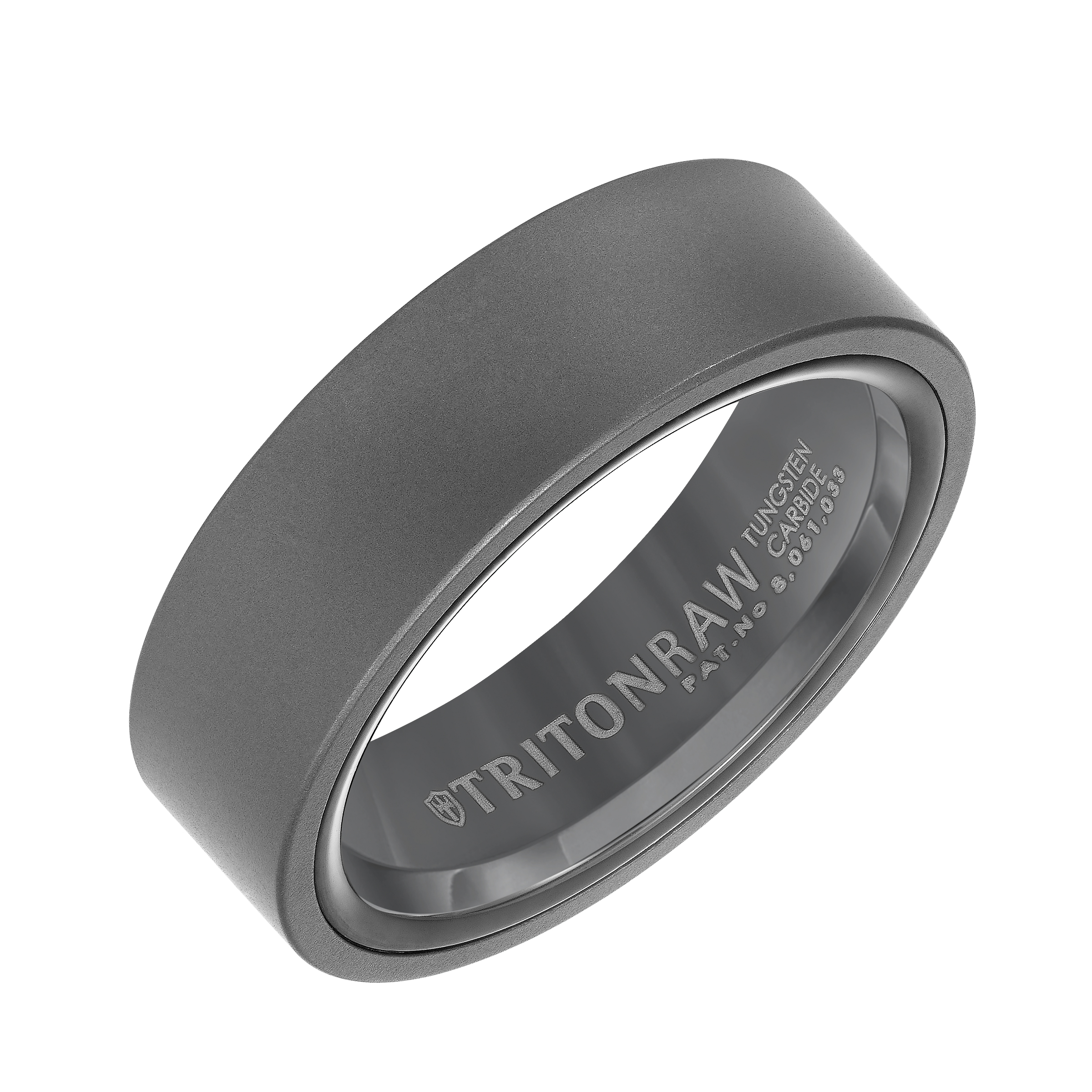 Triton Raw 7MM Raw Tc Shine With Black Interior/Sandblast Finish