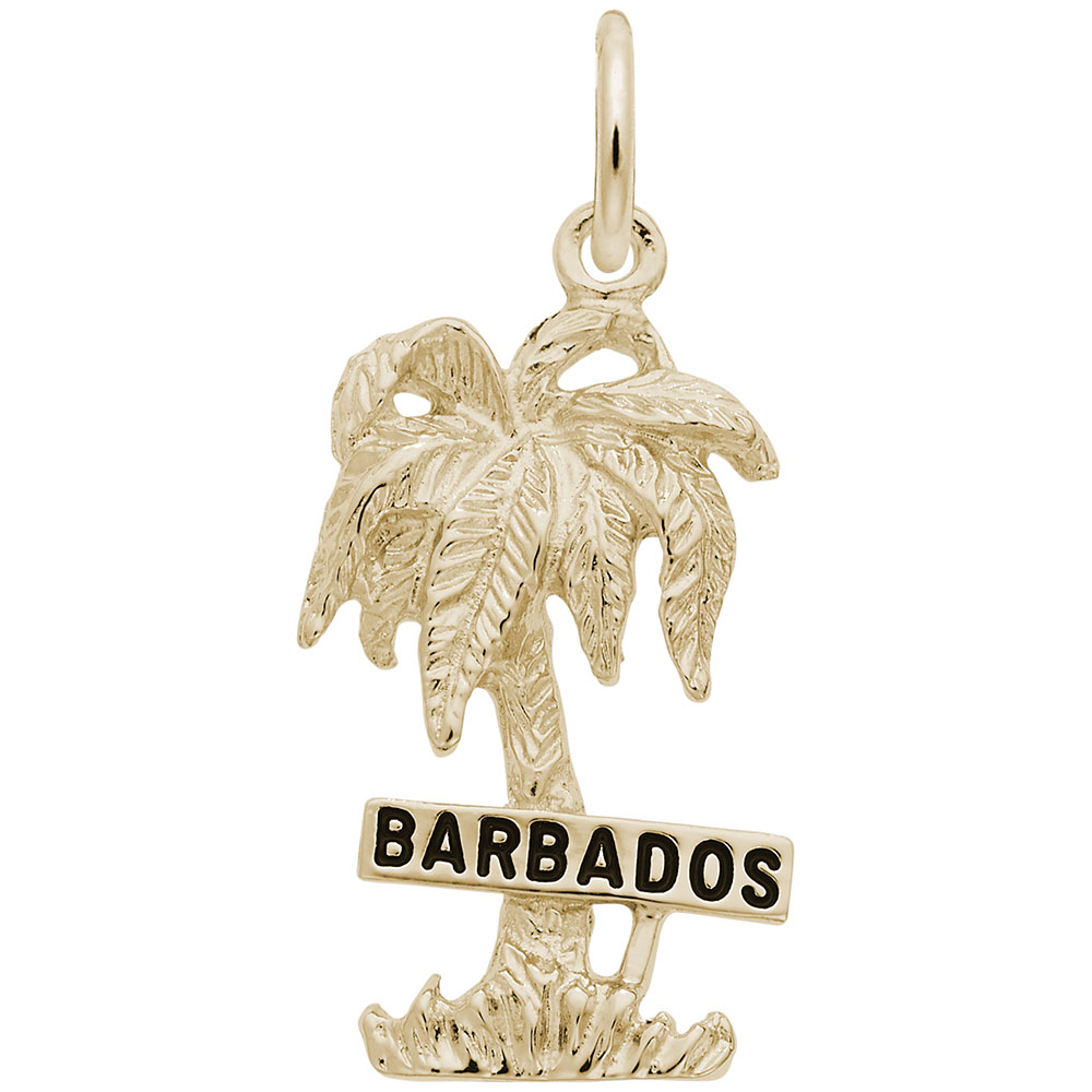Barbados Palm W/Sign