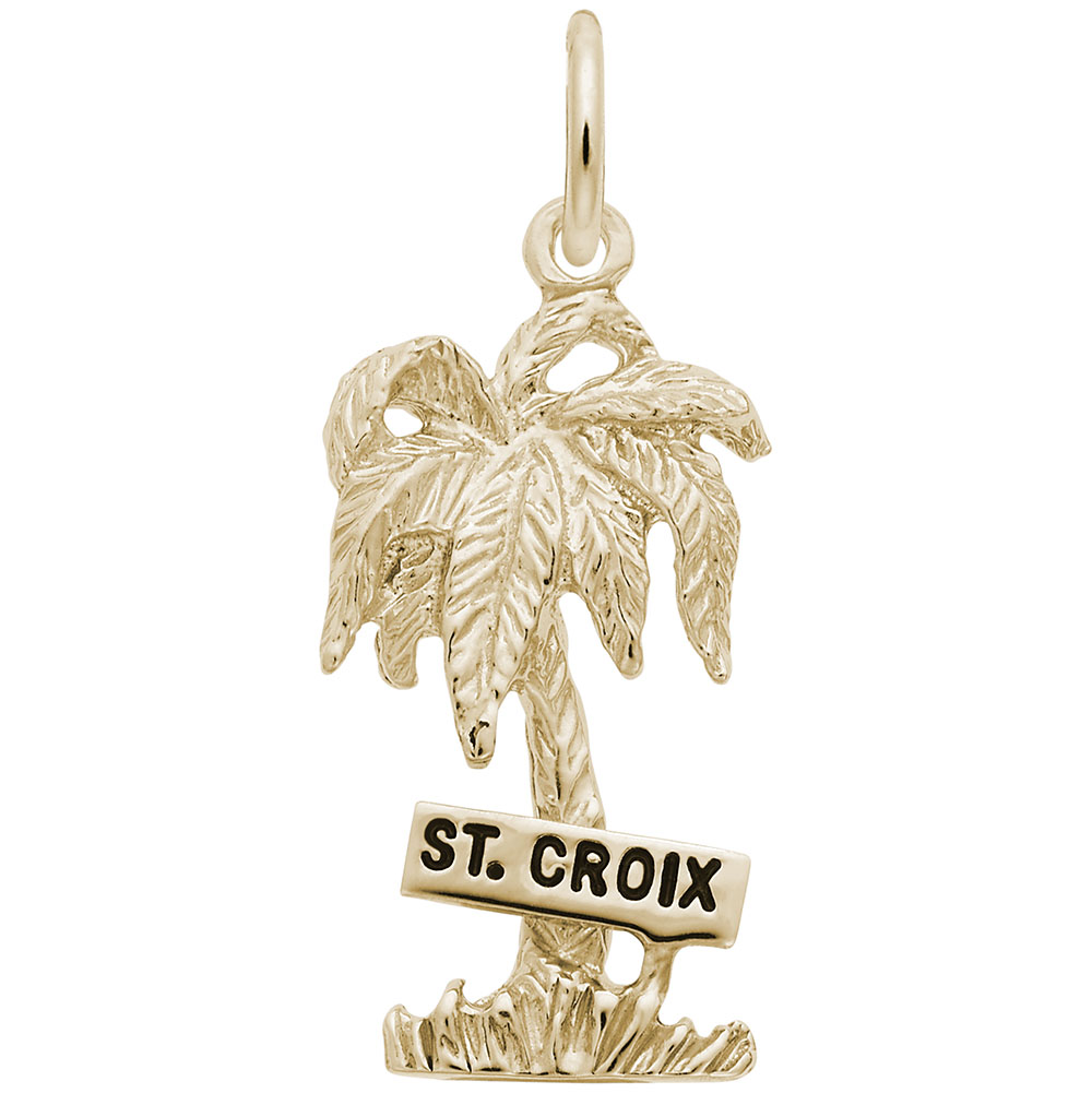 St Croix Palm W/Sign