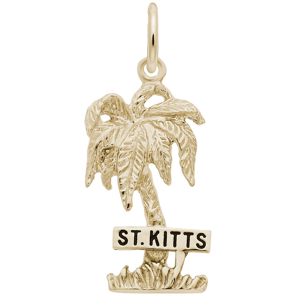 St. Kitts Palm W/Sign