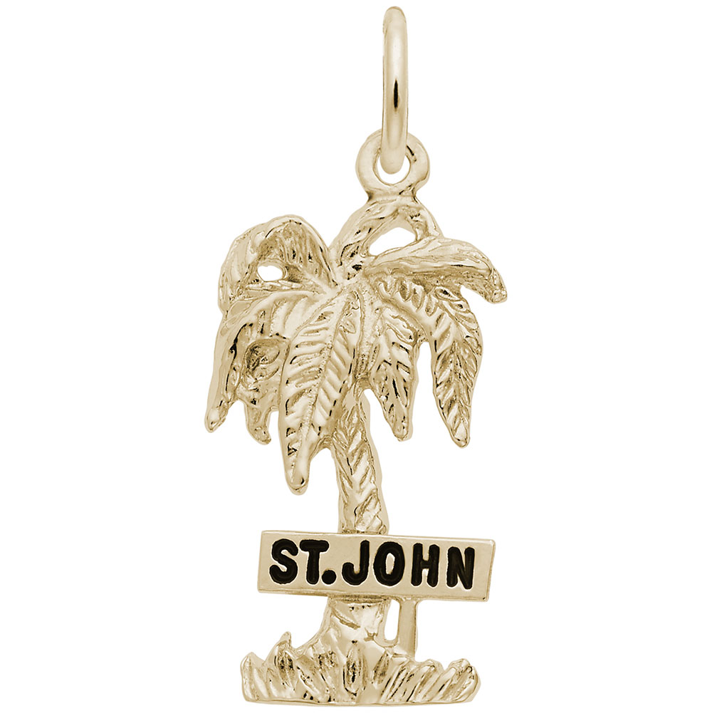 St. John Palm W/Sign