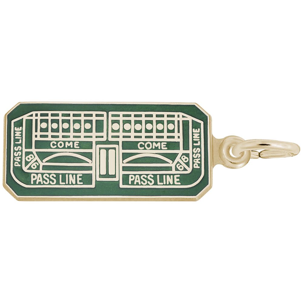 Craps Table Grn Pnt