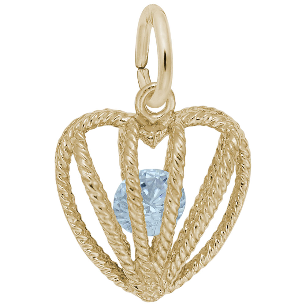 03 Heart Birthstone Mar