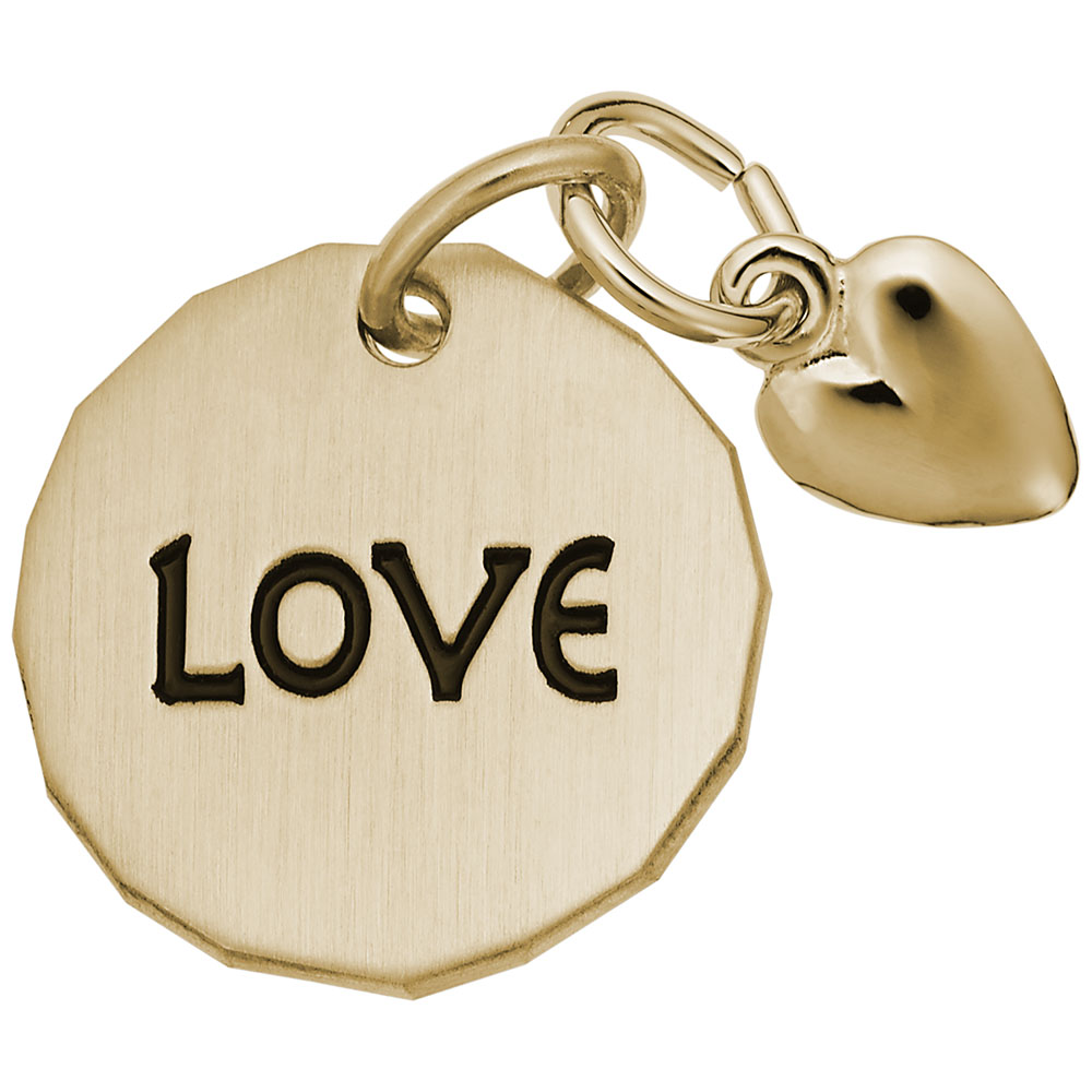 Love Tag W/Heart