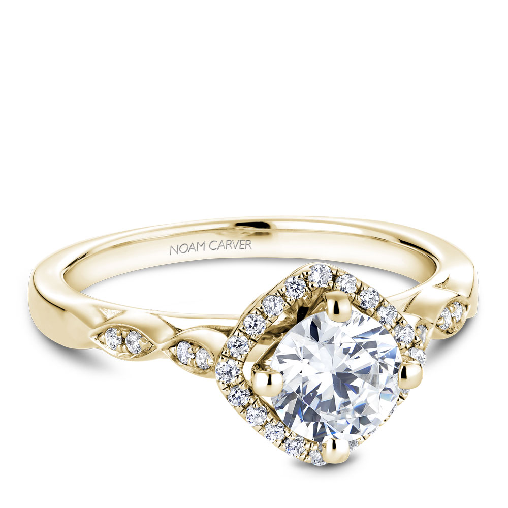 Noam Carver Semi Mount Engagement Ring