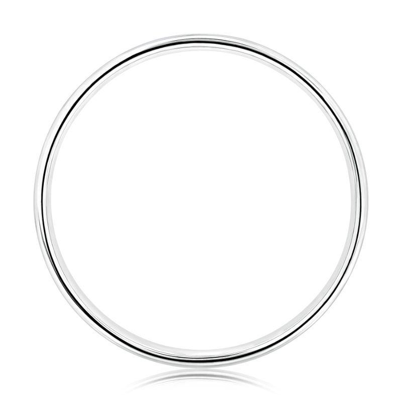 Modern Sandblast Step Edged Men's Wedding Band-1
