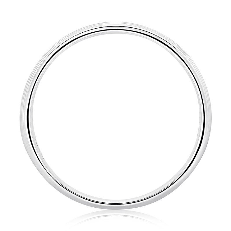 Classic Platinum Men's Wedding Band-1