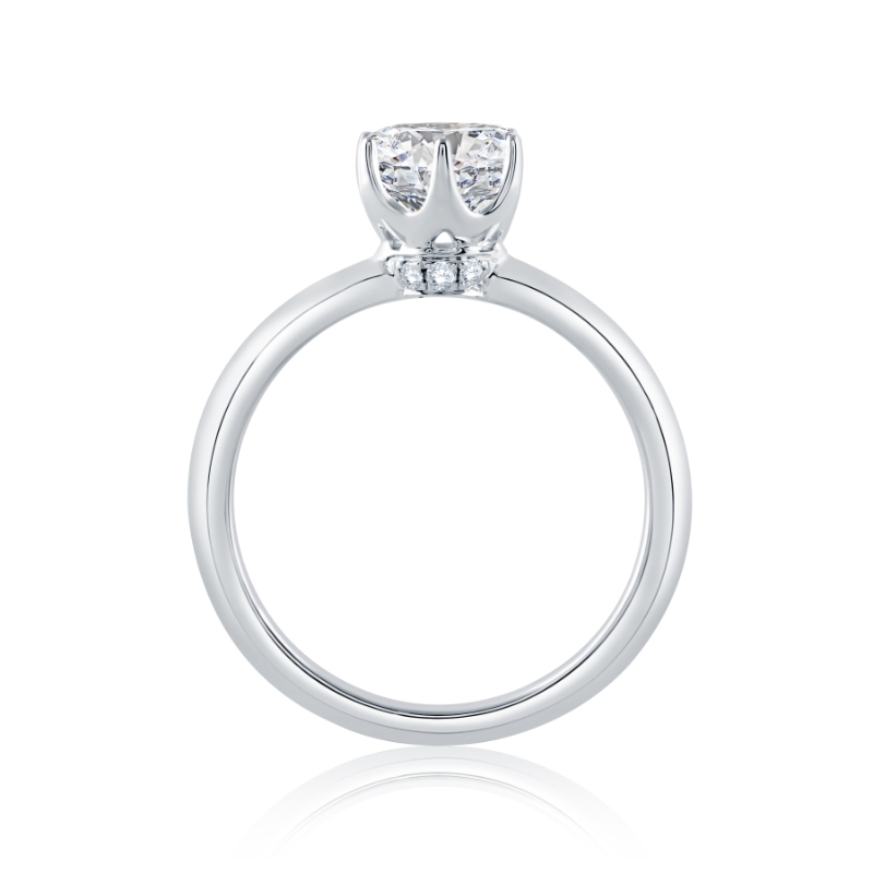 Classic 6 Prong Solitaire Engagement Ring