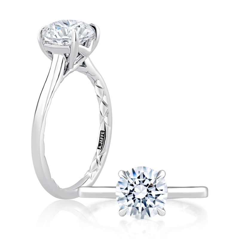 Solitaire Diamond Engagement Ring