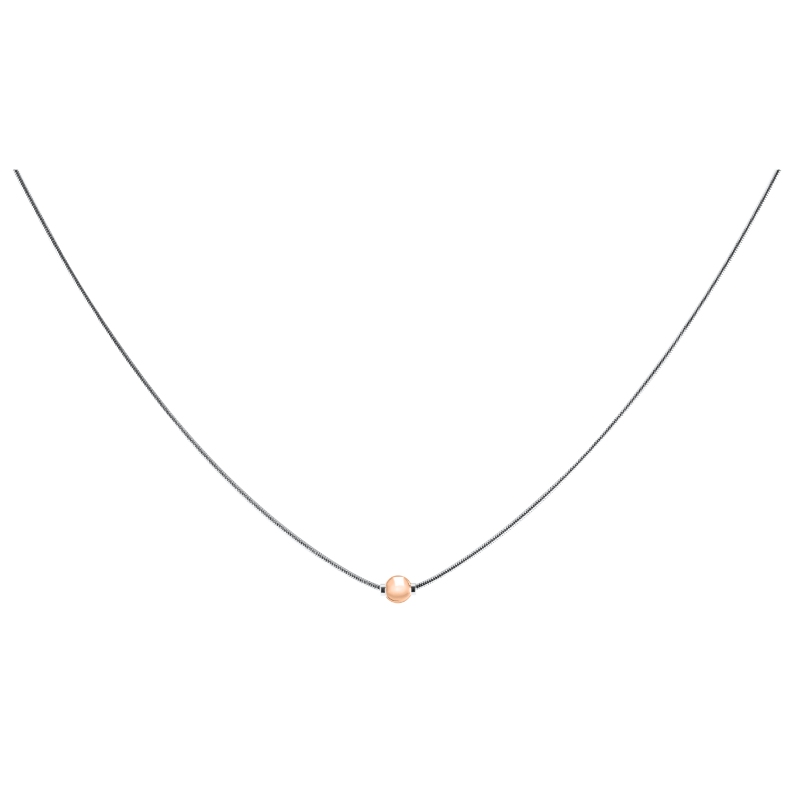 Cape Cod SS/14K Rose Gold 1 Bead 16