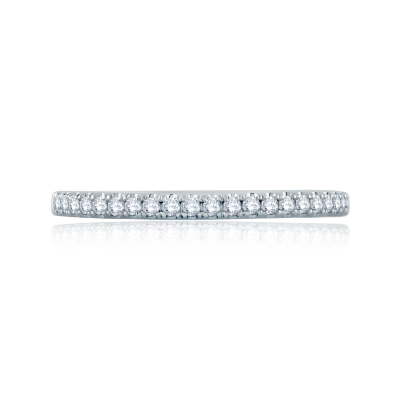 Pav&eacute; Diamond Wedding Band