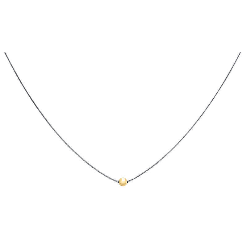 Cape Cod SS/14K Yellow Gold Bead 16