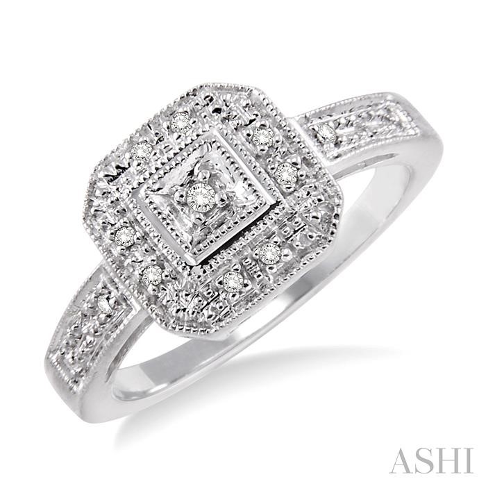 Cushion Shape Diamond Ring