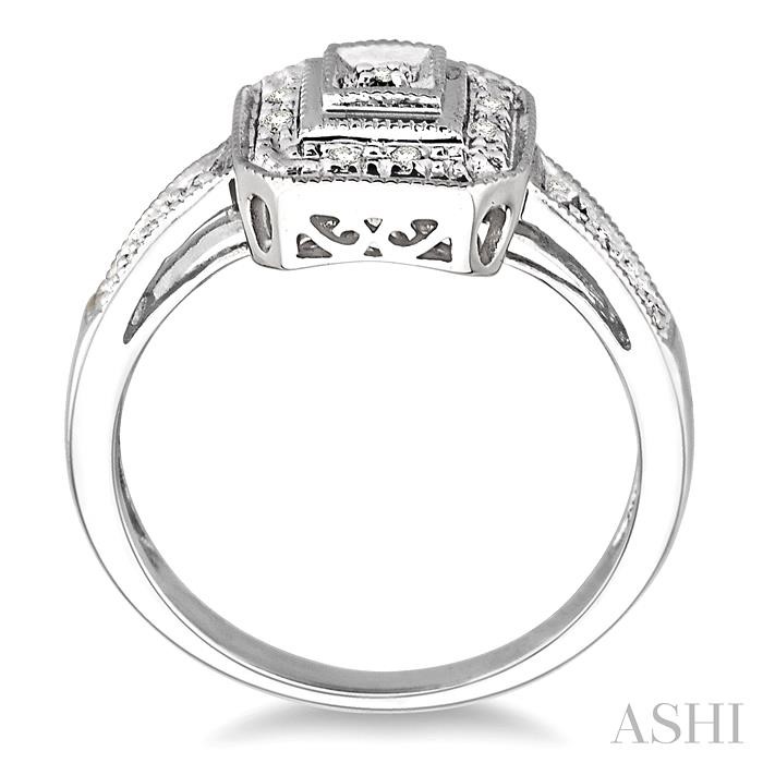 Cushion Shape Diamond Ring-3