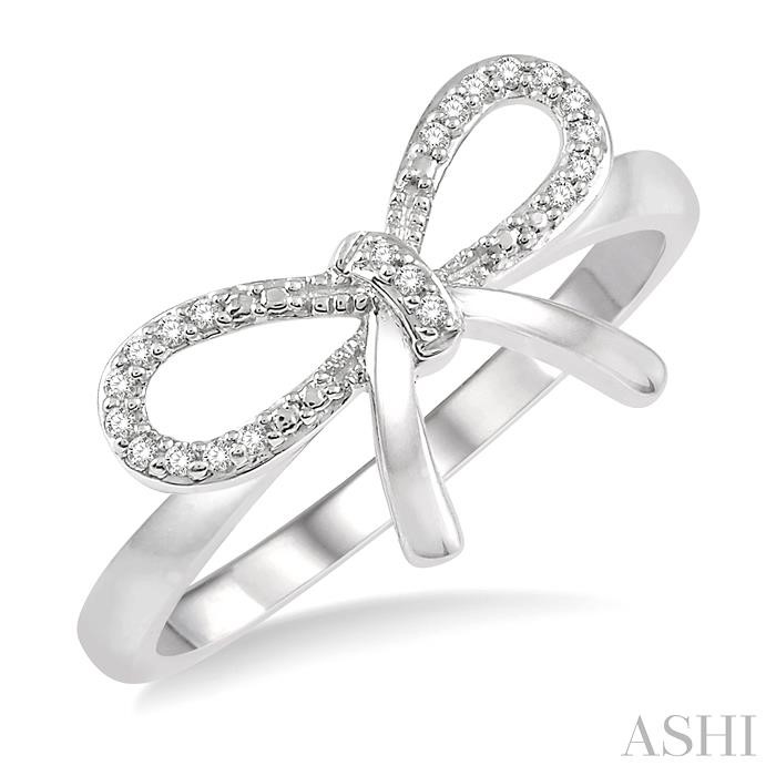 BOW TIE DIAMOND FASHION RING