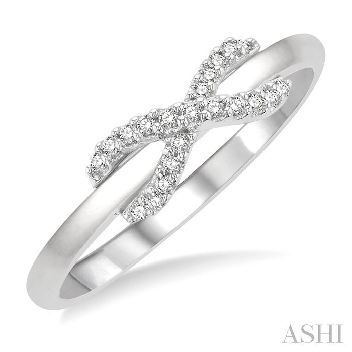 STACKABLE INFINITY PETITE DIAMOND FASHION RING