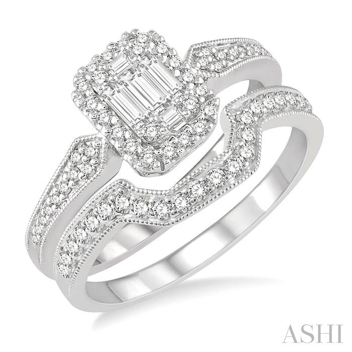 FUSION DIAMOND WEDDING SET