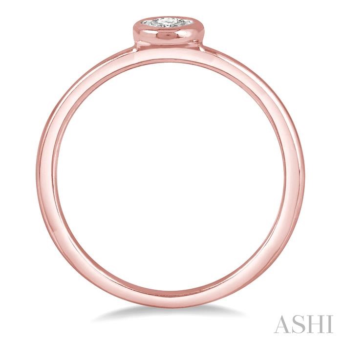 Stackable Oval Shape Diamond Promise Ring-3