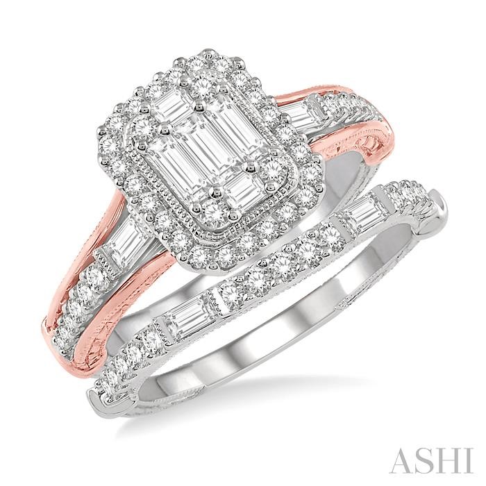 FUSION DIAMOND WEDDING SET