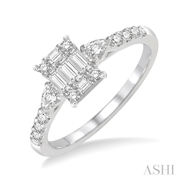 FUSION DIAMOND ENGAGEMENT RING