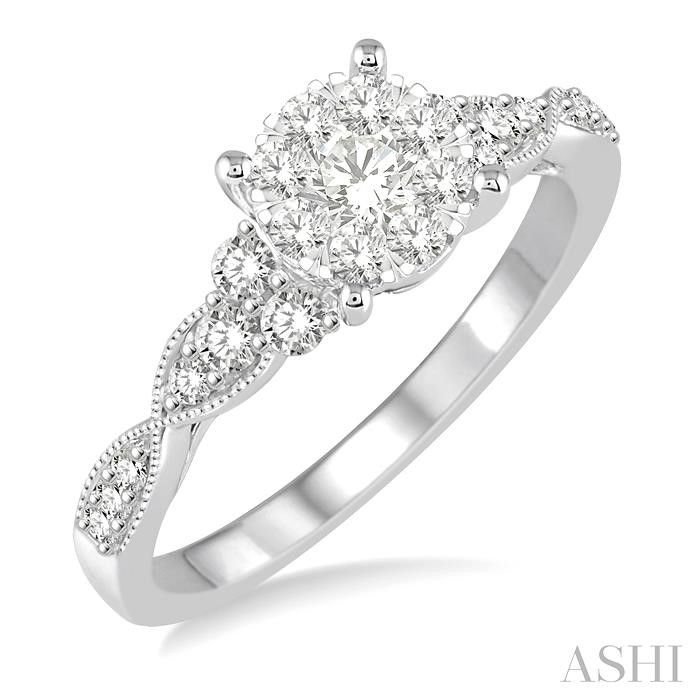 LOVEBRIGHT DIAMOND ENGAGEMENT RING