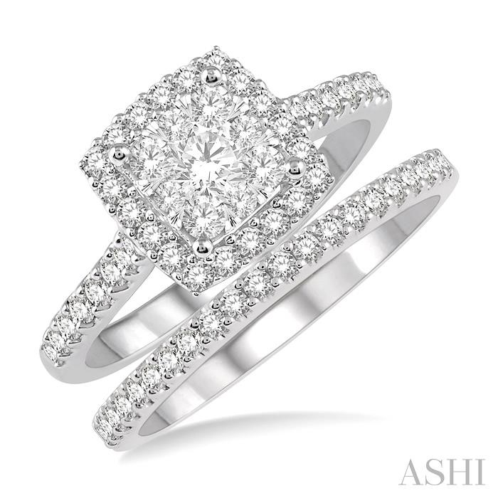 LOVEBRIGHT DIAMOND WEDDING SET