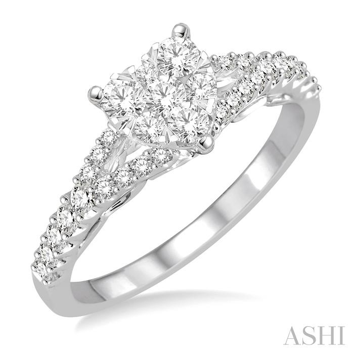 HEART SHAPE LOVEBRIGHT DIAMOND RING