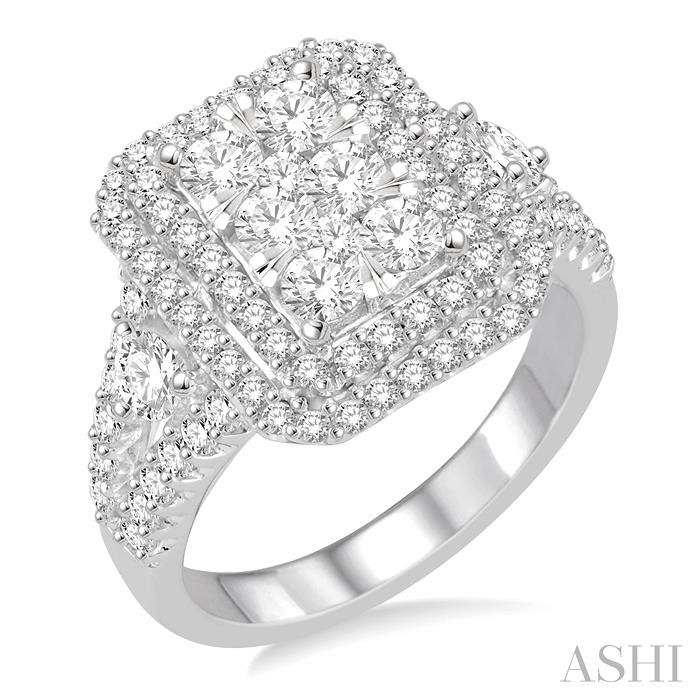 HALO LOVEBRIGHT DIAMOND RING