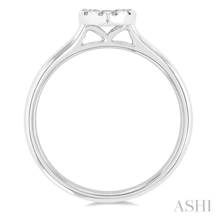 Heart Shape Lovebright Essential Diamond Engagement Ring-3