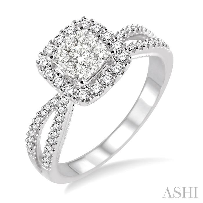 LOVEBRIGHT DIAMOND ENGAGEMENT RING