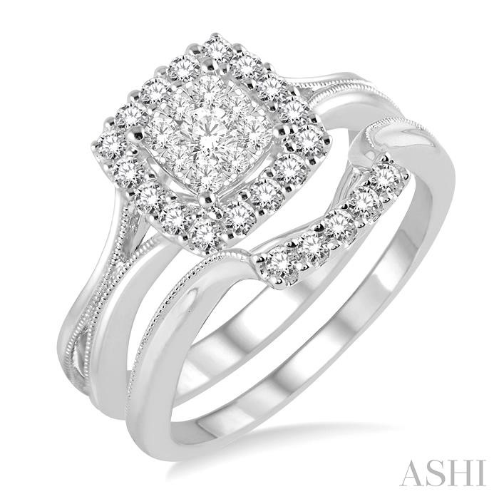 LOVEBRIGHT DIAMOND WEDDING SET