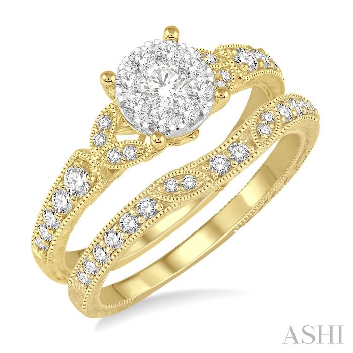 LOVEBRIGHT DIAMOND WEDDING SET