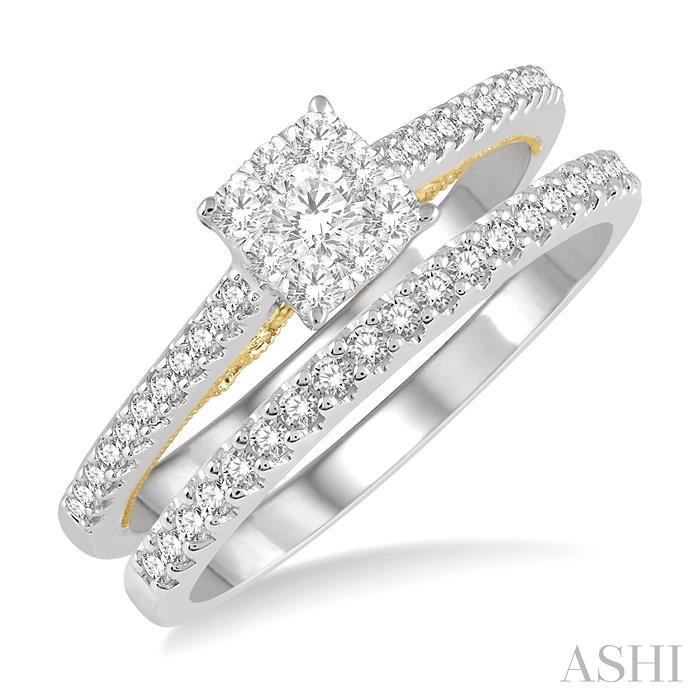 LOVEBRIGHT DIAMOND WEDDING SET