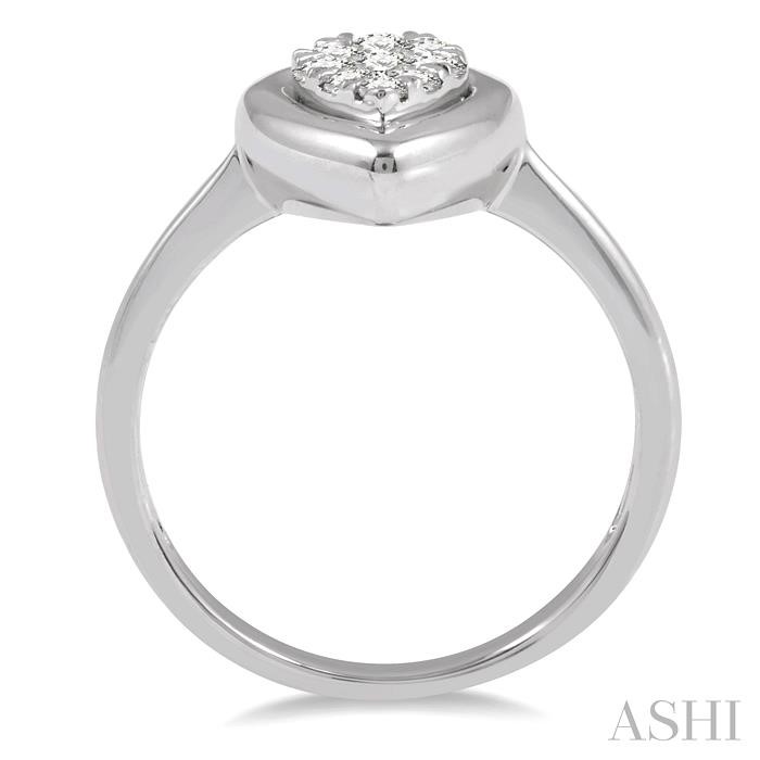 Pear Shape Lovebright Essential Diamond Ring-3
