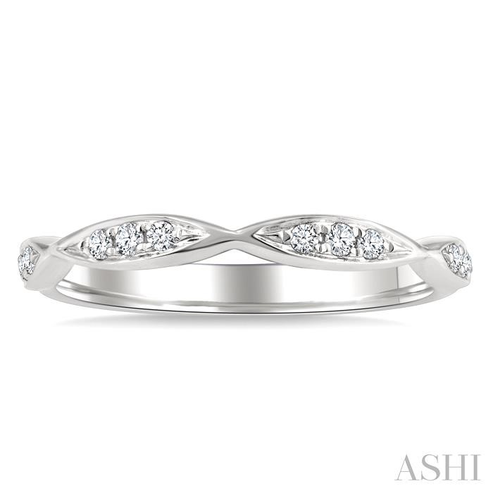 Stackable Diamond Wedding Band