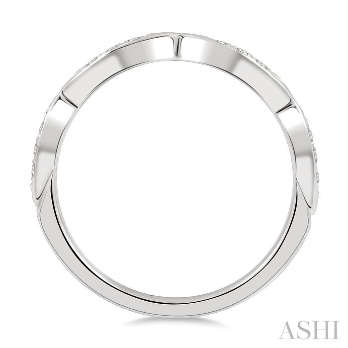 Stackable Diamond Wedding Band