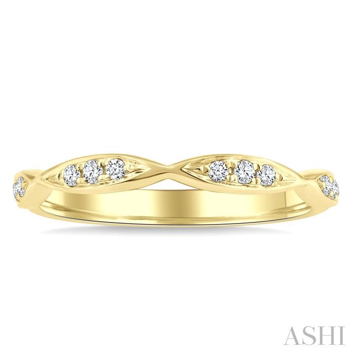 Stackable Diamond Wedding Band