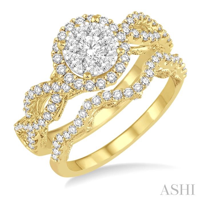 LOVEBRIGHT DIAMOND WEDDING SET