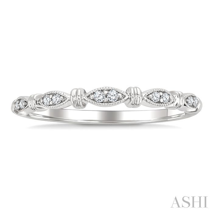 Stackable Diamond Wedding Band-2