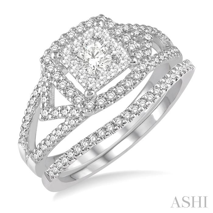 LOVEBRIGHT DIAMOND WEDDING SET