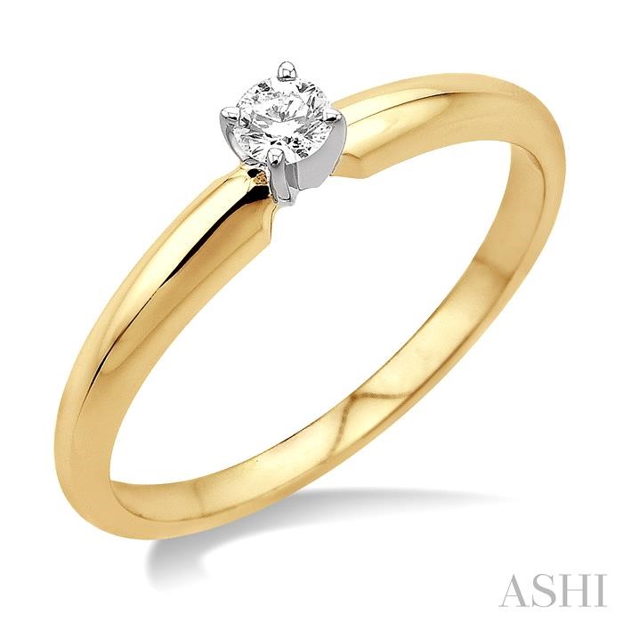 ROUND SHAPE DIAMOND SOLITAIRE RING