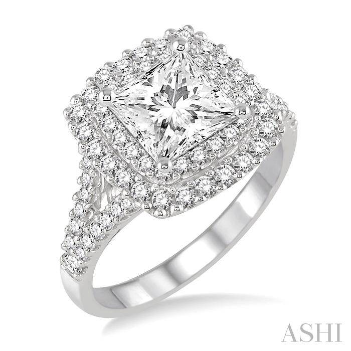 HALO DIAMOND ENGAGEMENT RING