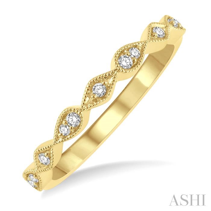 STACKABLE DIAMOND WEDDING BAND