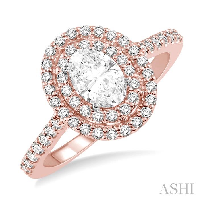 OVAL SHAPE DIAMOND ENGAGEMENT RING