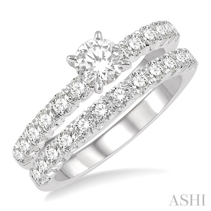 ENDLESS EMBRACE DIAMOND WEDDING SET