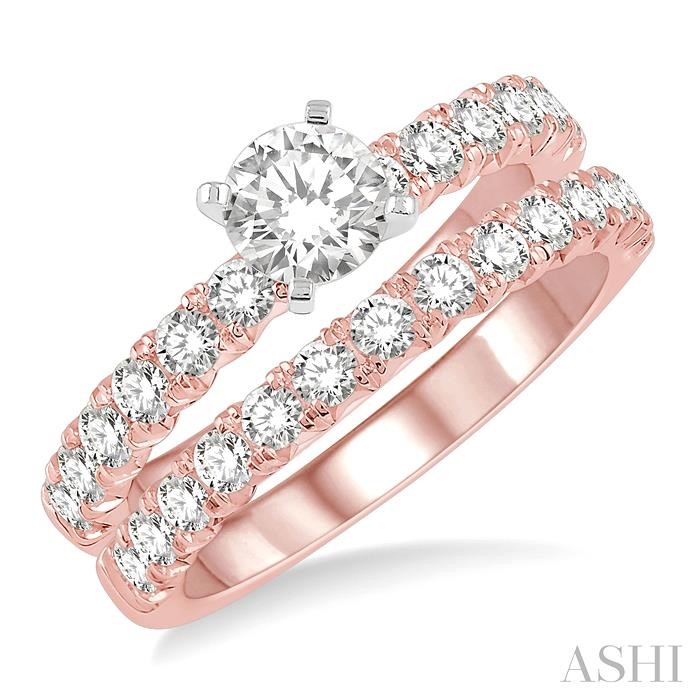 ENDLESS EMBRACE DIAMOND WEDDING SET