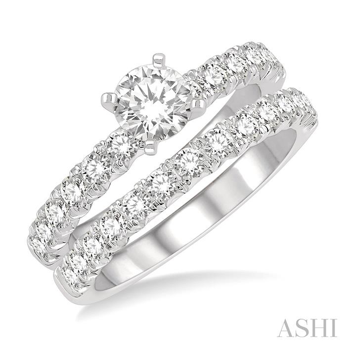 ENDLESS EMBRACE DIAMOND WEDDING SET