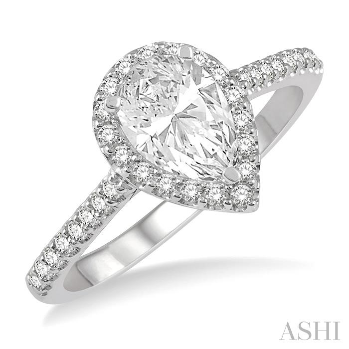 PEAR SHAPE DIAMOND ENGAGEMENT RING