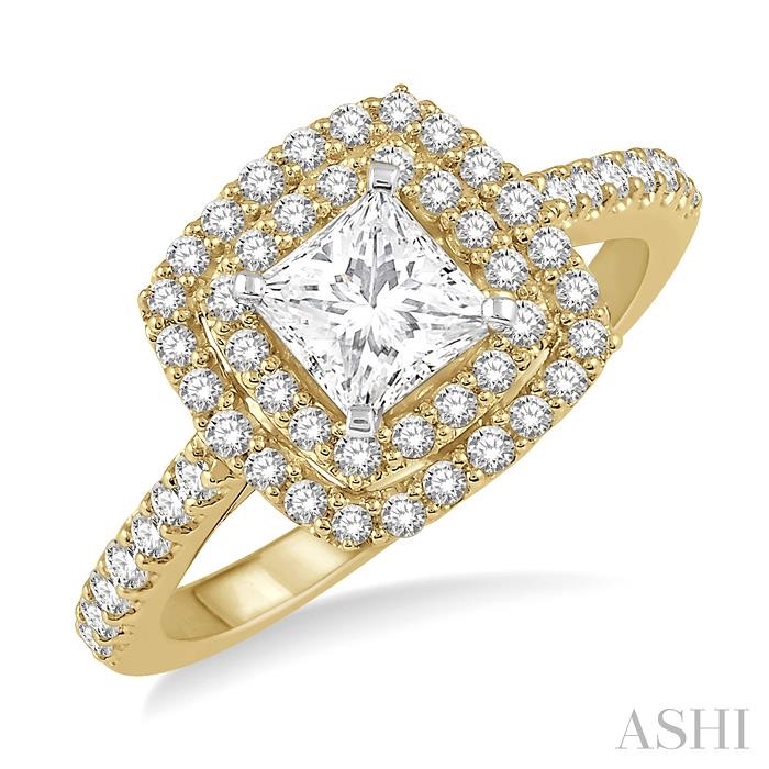 SEMI-MOUNT DIAMOND ENGAGEMENT RING